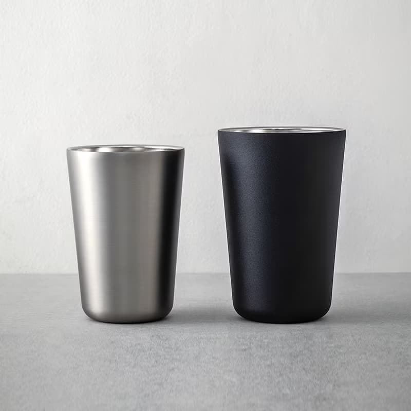 【孔雀Peacock】500ML真空斷熱 不鏽鋼杯/啤酒杯/燒酎酒杯-原剛色