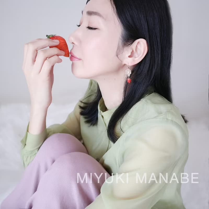 櫻花 垂墜耳環 / 耳夾 迷你款