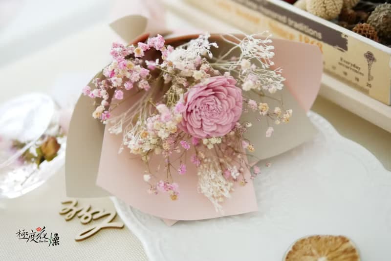 小可愛花束 極度花燥 永生花 花禮