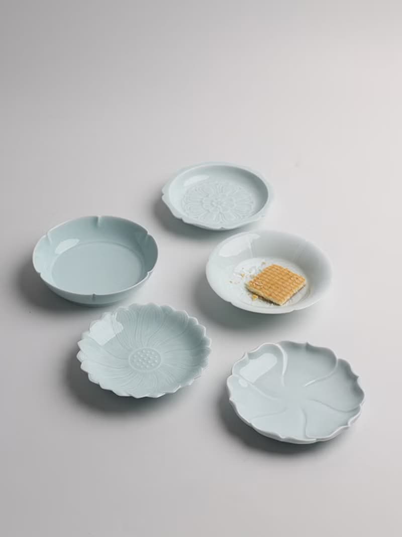 花口甜點碟 壽司碟 醬料碟 瓜子碟 糕點小盤子  精緻小碟子