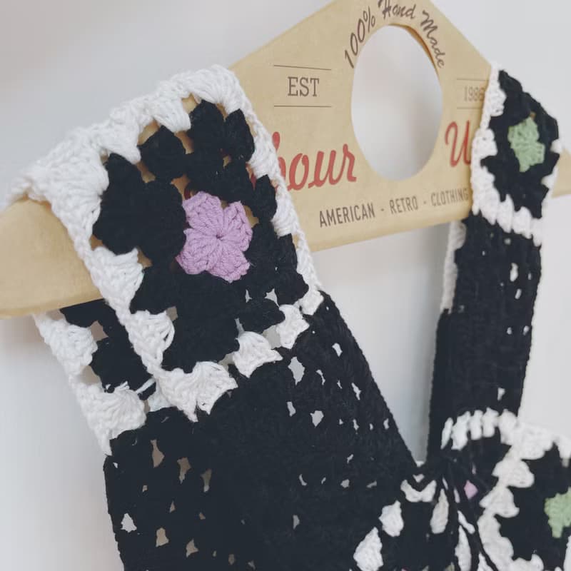 鉤織拼接背心母親節母親節禮物母親節禮盒2025 母親節 母親節禮物