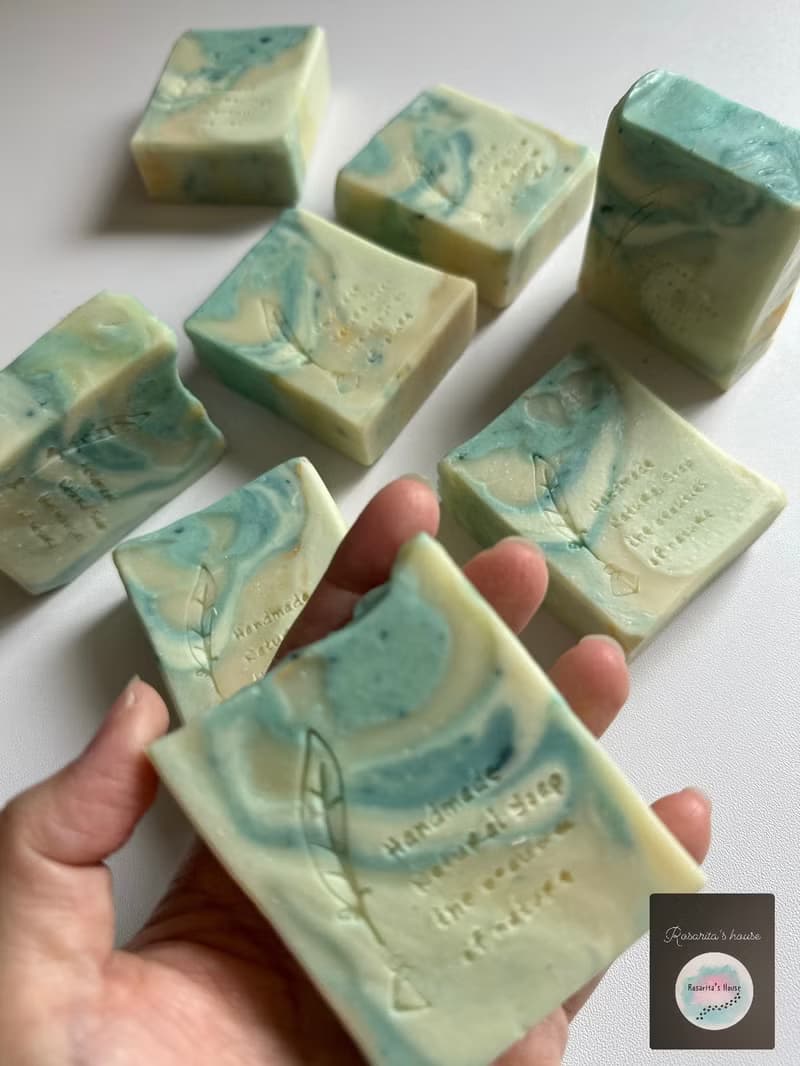 大理石紋烏龍茶香 手工皂 Rosarita house 羅莎瑞塔