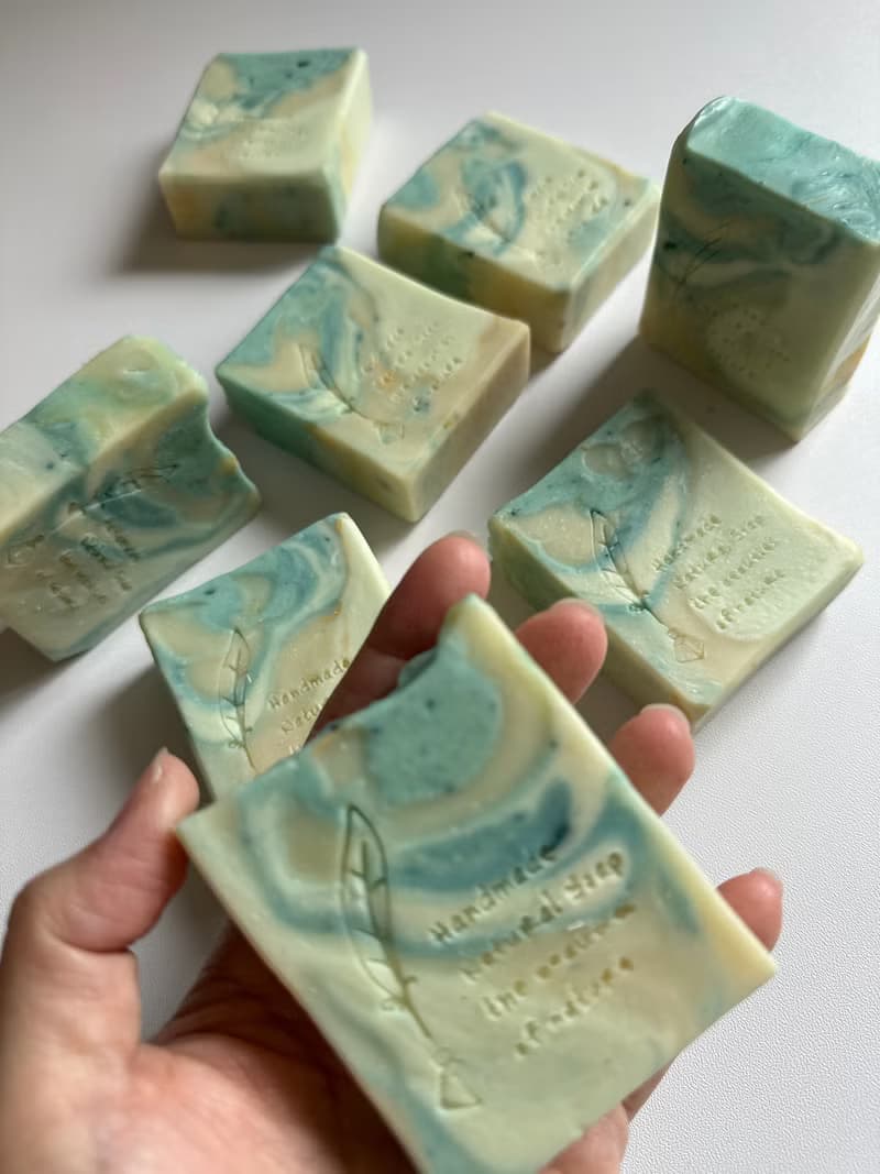大理石紋烏龍茶香 手工皂 Rosarita house 羅莎瑞塔