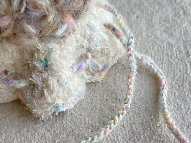 Knitting 生命之花束口袋 - 海螺