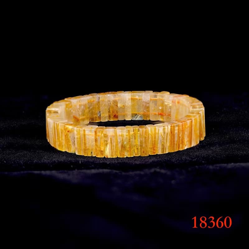 寶麗金珠寶-天然鈦晶手排