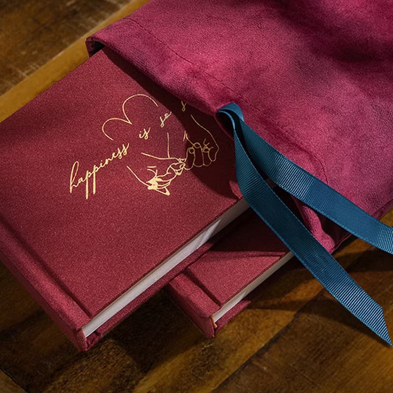 布面燙金可書寫直插式富士mini拍立得3寸相册52張