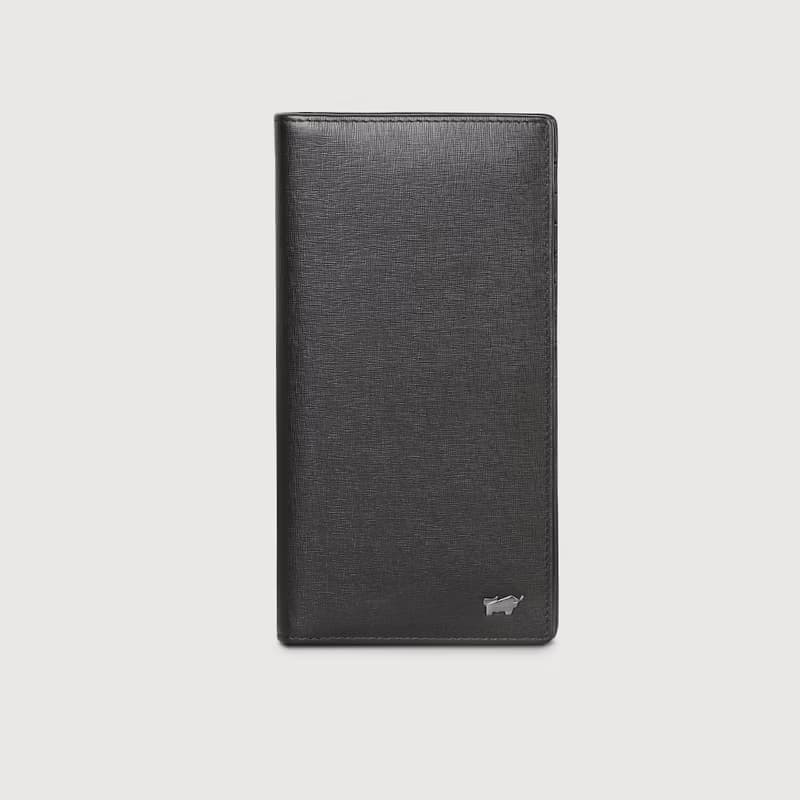 【滿3999送鑰匙圈】瓦拉頓-TW17卡拉鍊零錢長夾-黑色/BF537-301