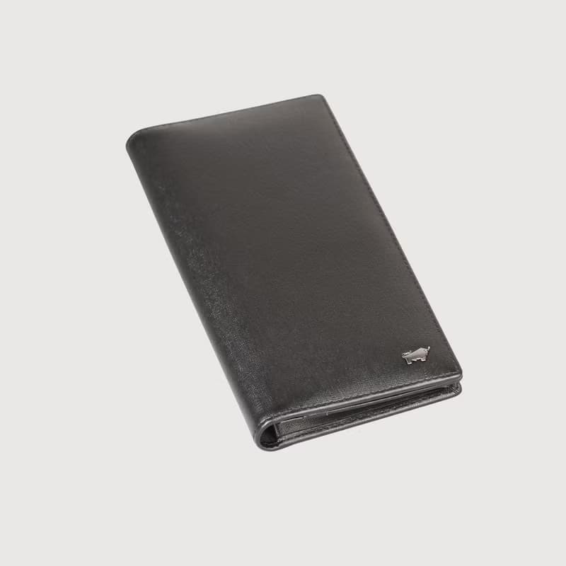 【滿3999送鑰匙圈】瓦拉頓-TW17卡拉鍊零錢長夾-黑色/BF537-301