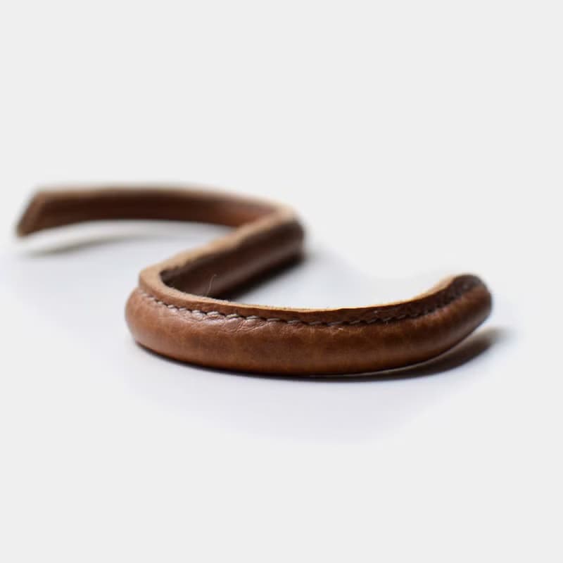【拆不散的匹配】皮革掛勾 衣架  咖啡色牛皮 S掛勾