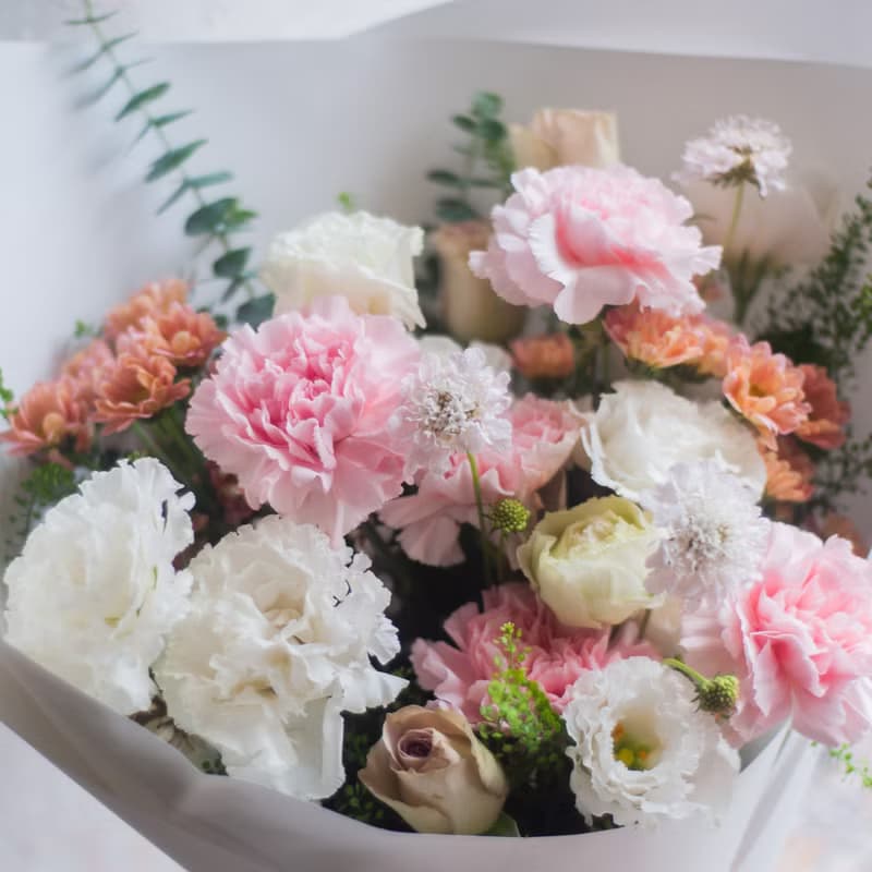 溫柔粉色系花束 | 鮮花花束 | 紀念日 | 生日