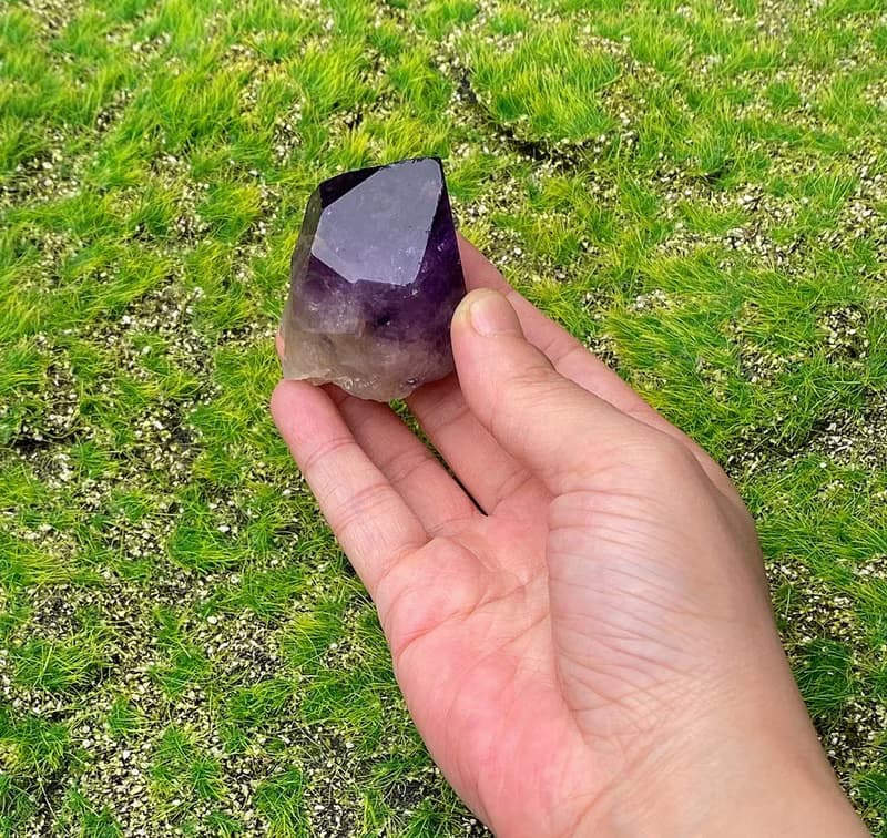 能量礦石-紫晶骨幹 紫水晶 療癒 避邪化煞 吸收負能量 快速出貨