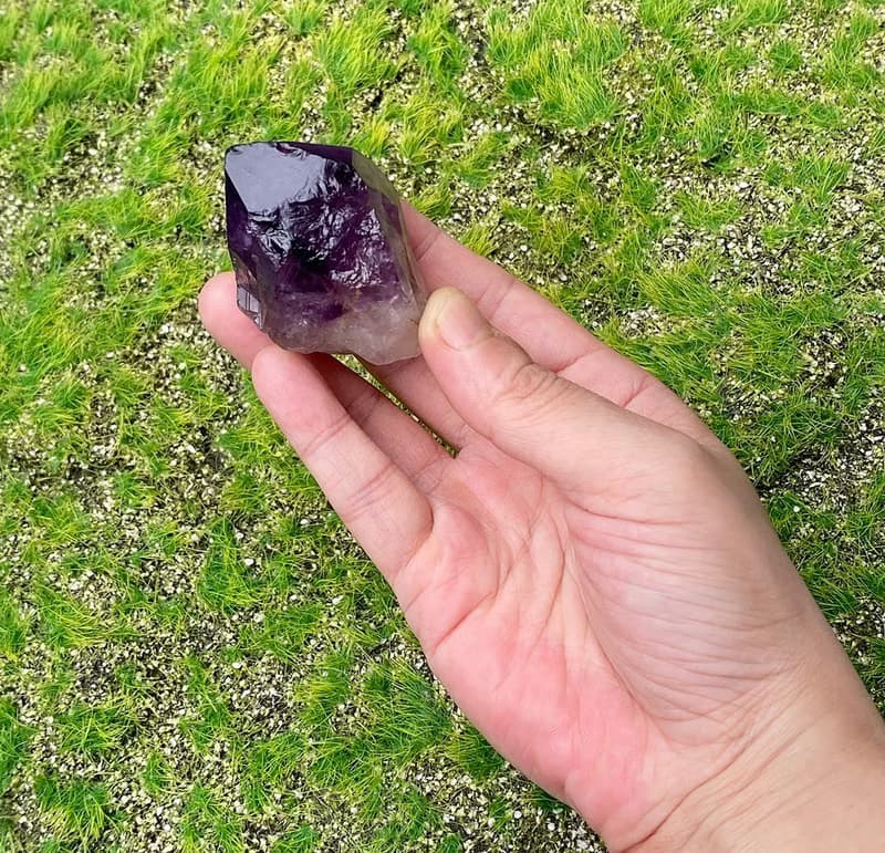 能量礦石-紫晶骨幹 紫水晶 療癒 避邪化煞 吸收負能量 快速出貨