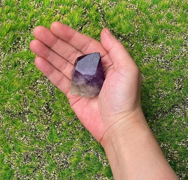 能量礦石-紫晶骨幹 紫水晶 療癒 避邪化煞 吸收負能量 快速出貨