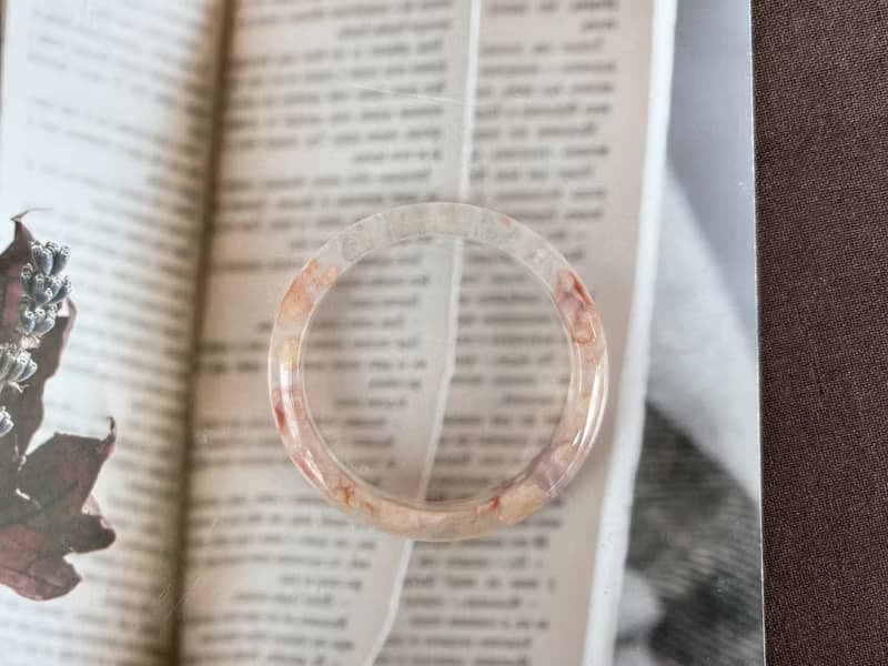 櫻花瑪瑙手鐲(爆晶馬卡龍)