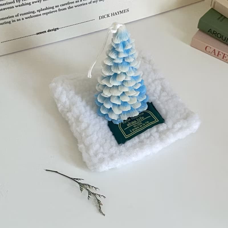 【聖誕系列】針葉聖誕樹蠟燭 香氛蠟燭 聖誕禮物 交換禮物