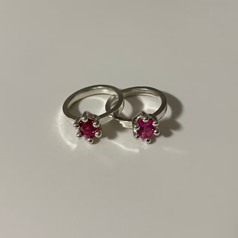 haime abigail ring (cubic 8*6mm) original silver