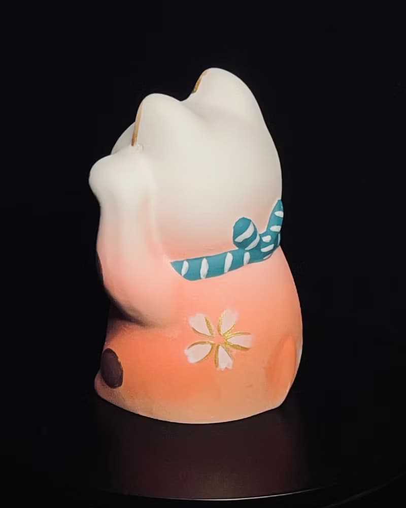 手繪石膏招財貓擴香石