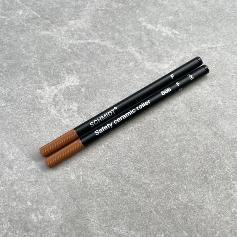 六角鋼珠筆【補充筆芯一組2支】 SCHMIDT 888F(0.6mm)