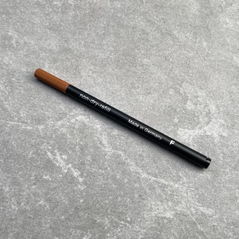 六角鋼珠筆【補充筆芯一組2支】 SCHMIDT 888F(0.6mm)