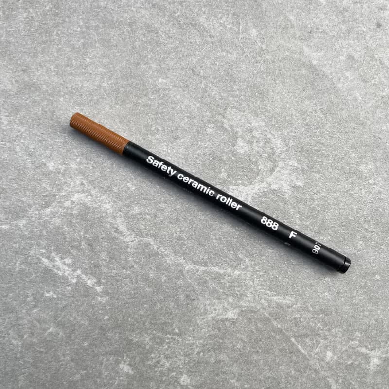 六角鋼珠筆【補充筆芯一組2支】 SCHMIDT 888F(0.6mm)