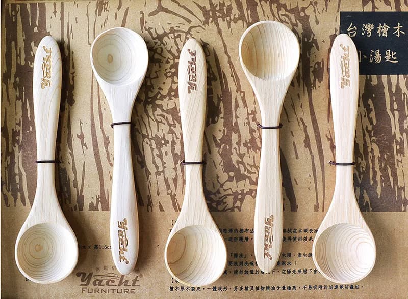 檜木大•小湯匙+飯匙組合