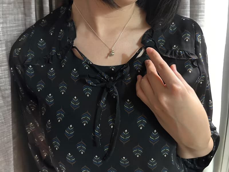 知更鳥項鍊 925純銀