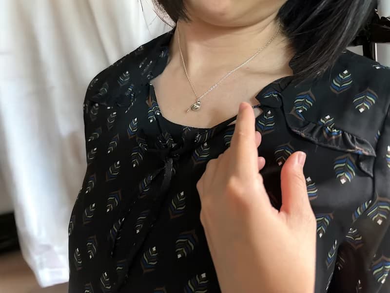 知更鳥項鍊 925純銀