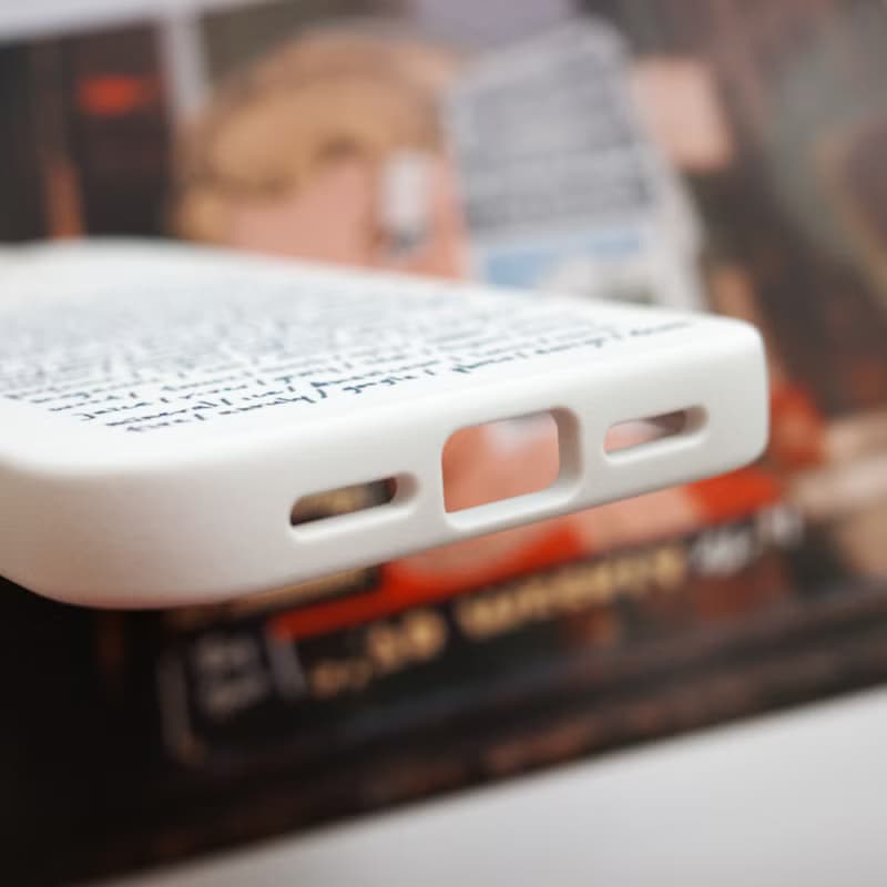 不可缺少之物Life list/白/犀牛盾防摔iPhone手機殼