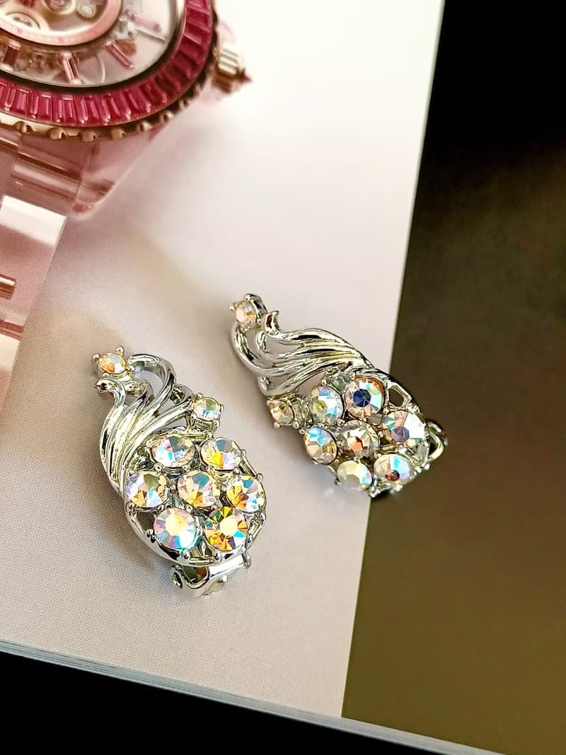 vintage jewelry   CHAREL 古典極光萊茵節慶時光 夾式耳環