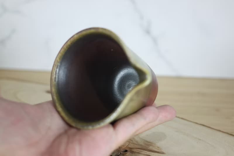 【送禮好物】160ml 上釉燒 柴燒茶海 公道杯 鶯歌葉敏祥手作