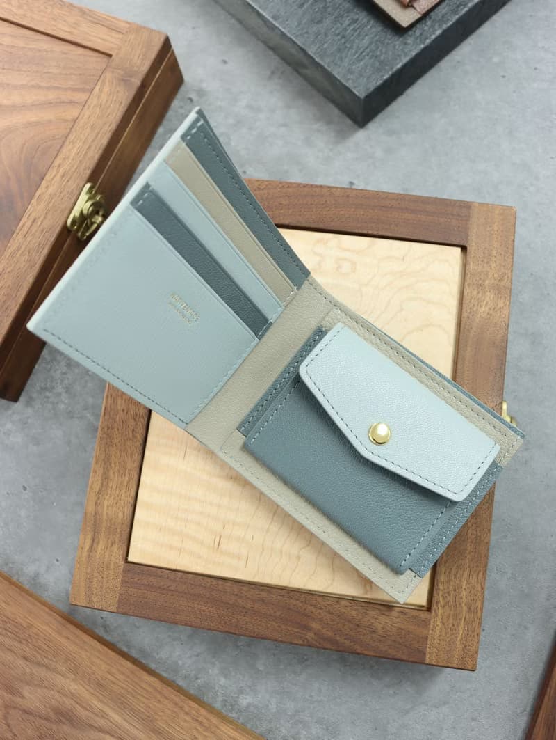 Nativemade 短銀包 法國山羊皮女裝 短夾 錢包 錢夾 皮夾