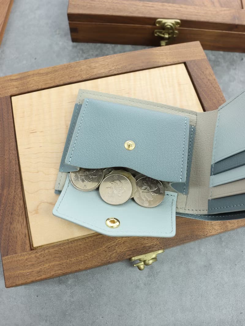 Nativemade 短銀包 法國山羊皮女裝 短夾 錢包 錢夾 皮夾