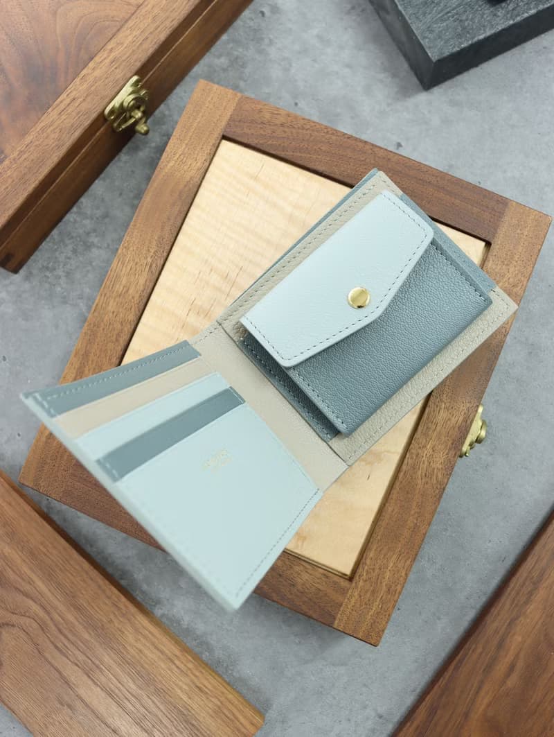 Nativemade 短銀包 法國山羊皮女裝 短夾 錢包 錢夾 皮夾