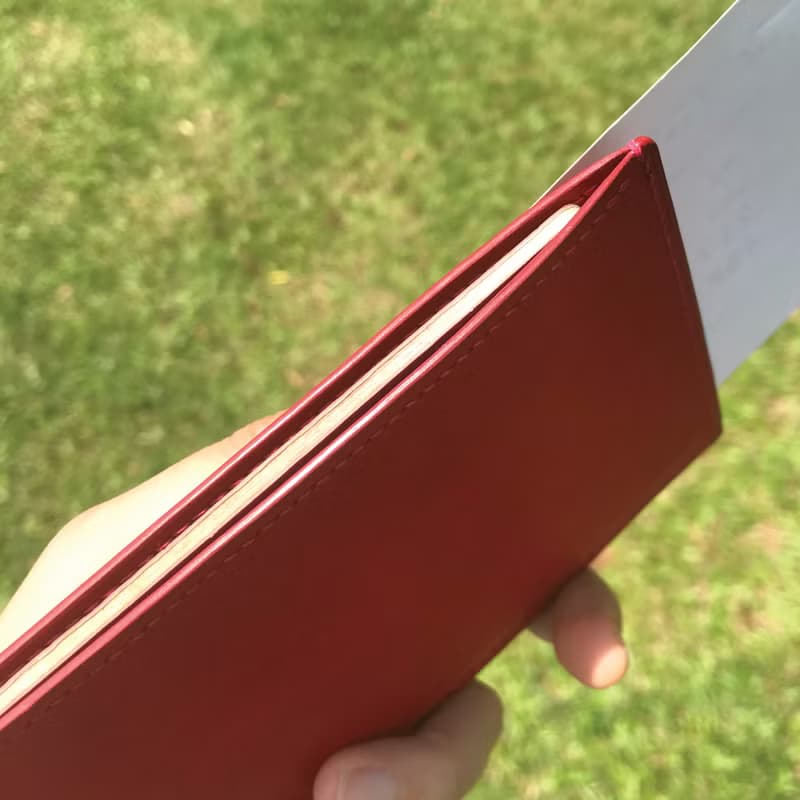 【Passport套/護照夾】紅色磨砂牛皮/旅行/多色可選/手工製造