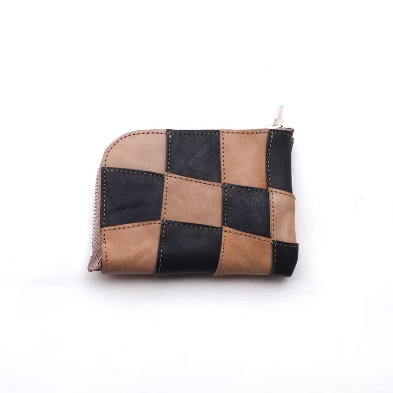 random leather wallet25/レザー/L字/ミニ財布/小銭入れ/カード入れ/sw001_25
