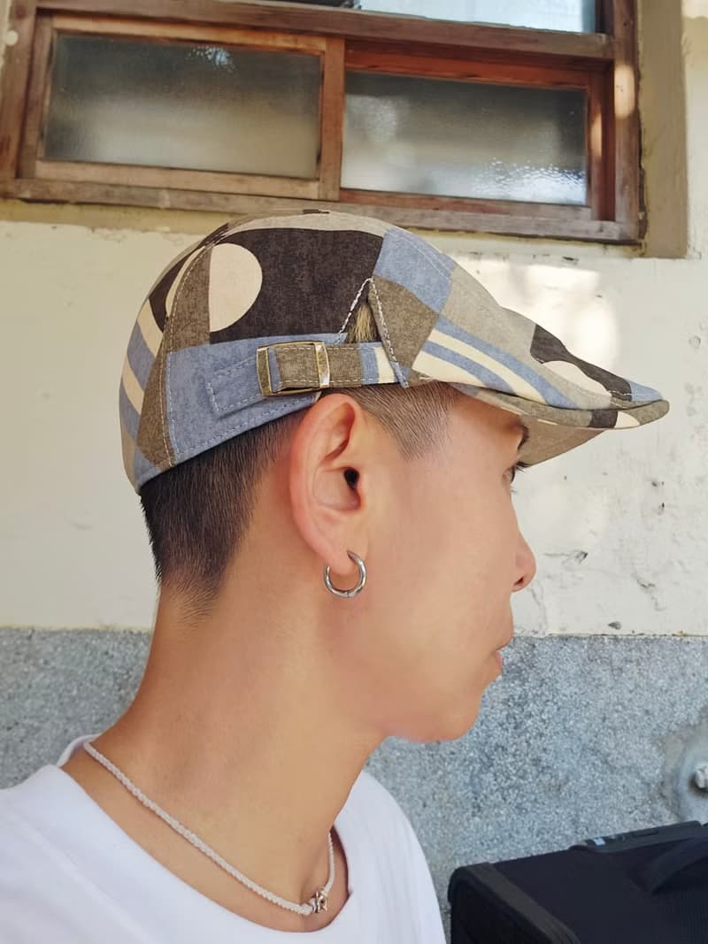 【HiGh MaLi】狩獵帽 | 小偷帽 | 幾何方格#日本#父親節#爸爸節