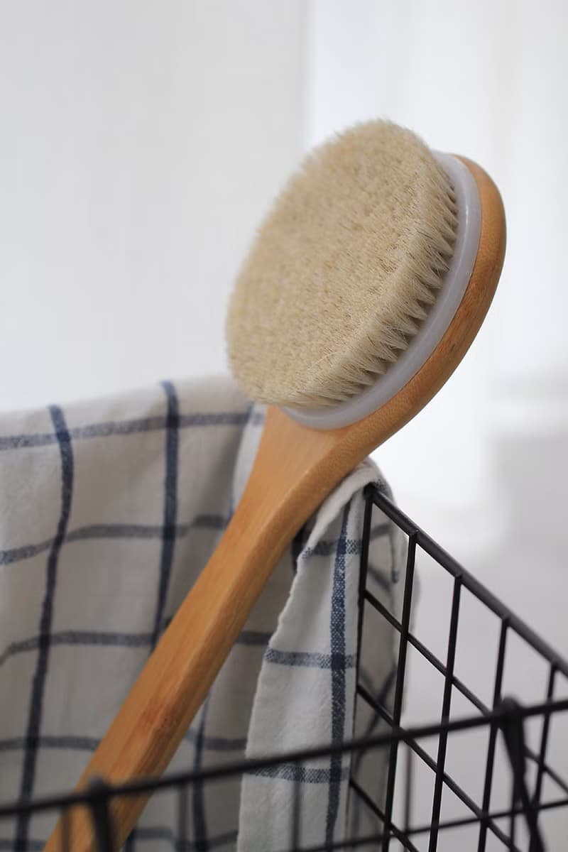 圓頭式洗澡刷 new