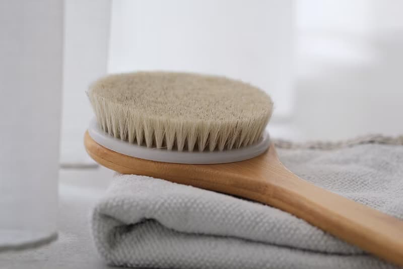 圓頭式洗澡刷 new