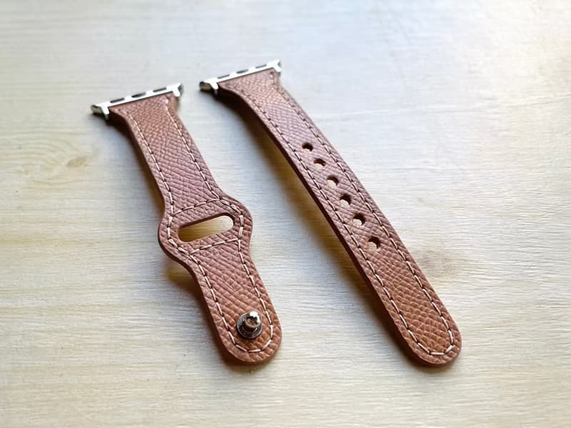 【Apple Watch 穿扣小蠻腰 真皮錶帶】義大利牛皮 女款錶帶