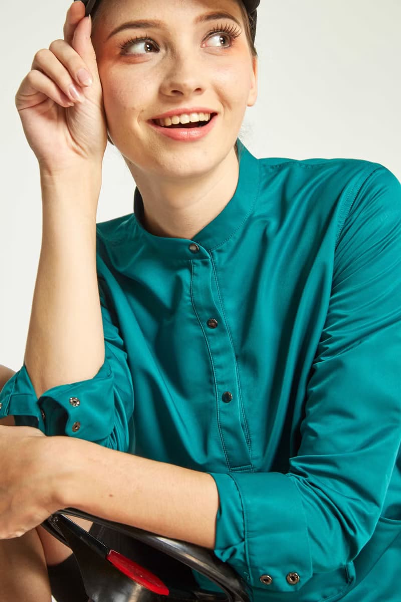 啞光零錢包襯衫_綠 (19W1SH05)