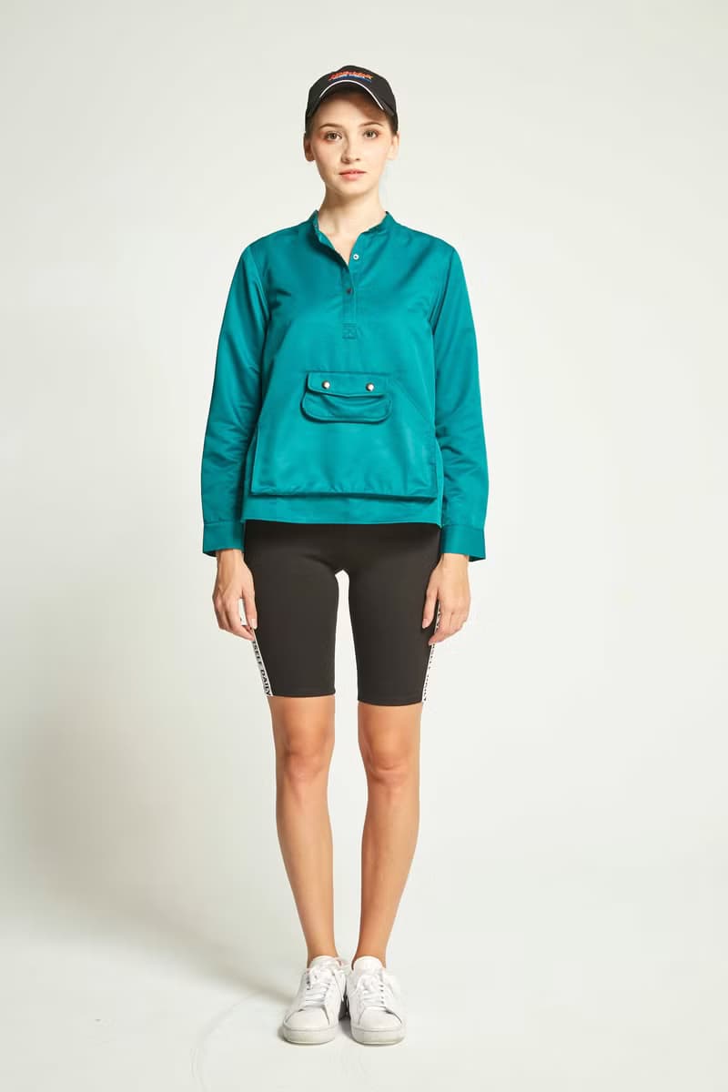 啞光零錢包襯衫_綠 (19W1SH05)