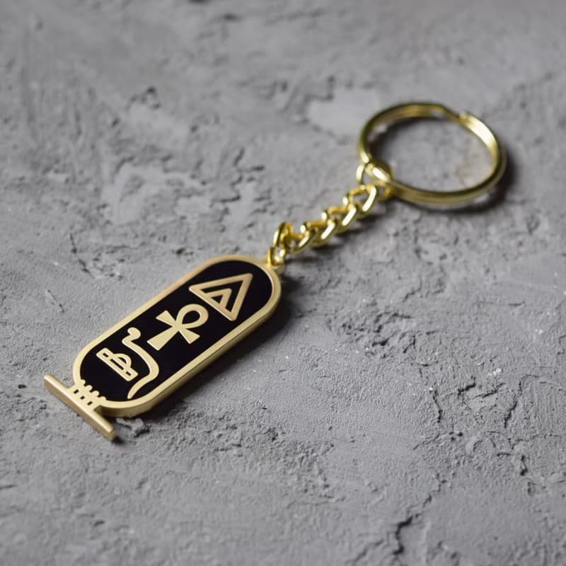 Horus studio 古埃及文 / 祝你健康金屬吊飾