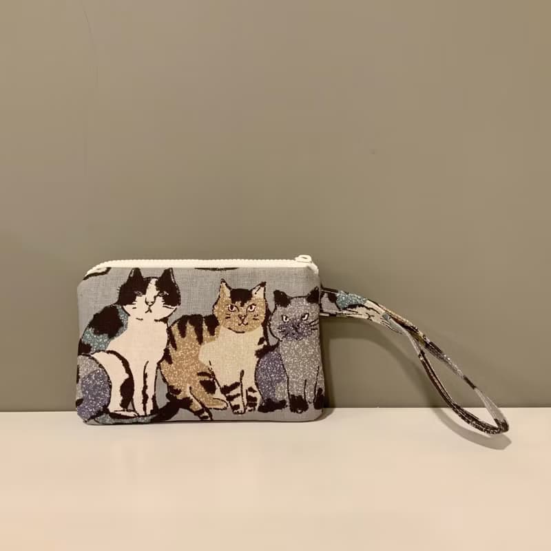 喵喵樂園—鋪棉錢包/零錢包/化妝包/收納包