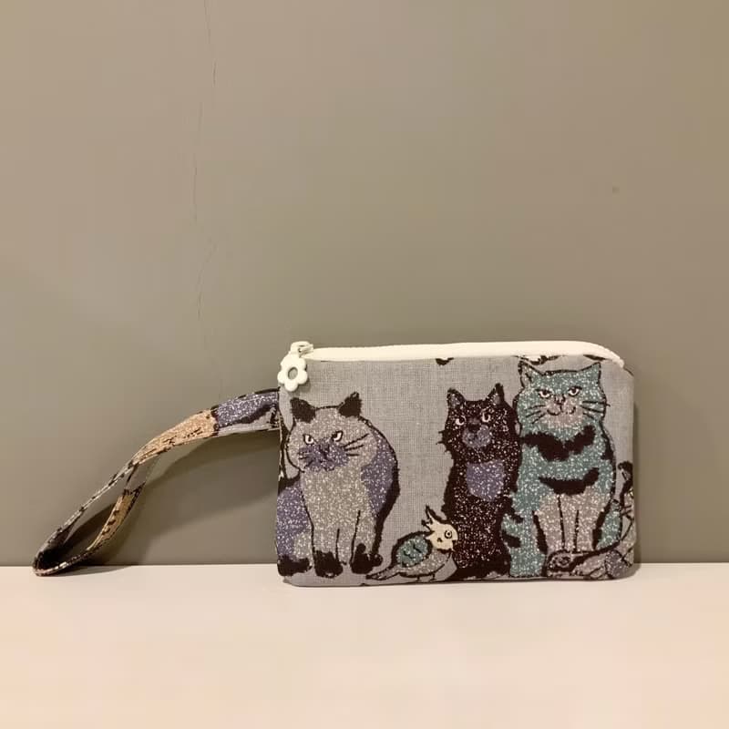 喵喵樂園—鋪棉錢包/零錢包/化妝包/收納包