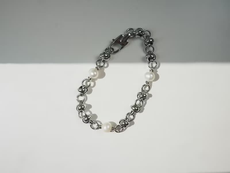 Unisex | 極晝系列 - 日 * 不鏽鋼珍珠手鍊