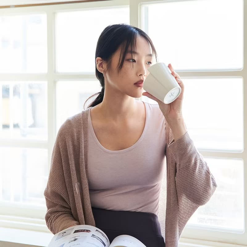 輕刷色抗菌長袖 - 敏感肌服飾