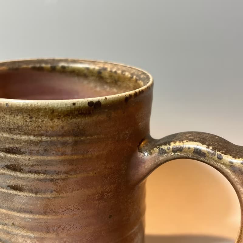 柴燒500cc馬克杯 / 啤酒杯 / 小平凡手作