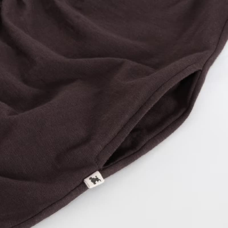 【瑞典童裝】有機棉兒童彈性長袖洋裝18M至6歲 咖啡