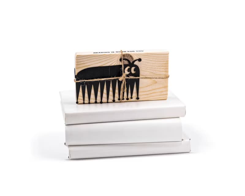 Metal Bookmark Charming Centipede