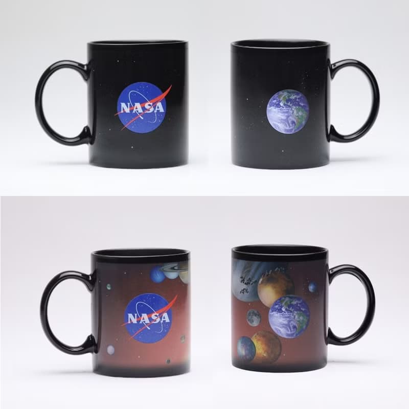 科學馬克杯系列/NASA太陽系感溫變色杯